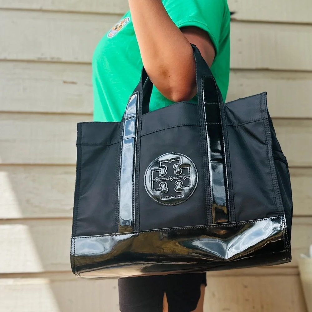 TORY BURCH black tote bag - Picture 16 of 17